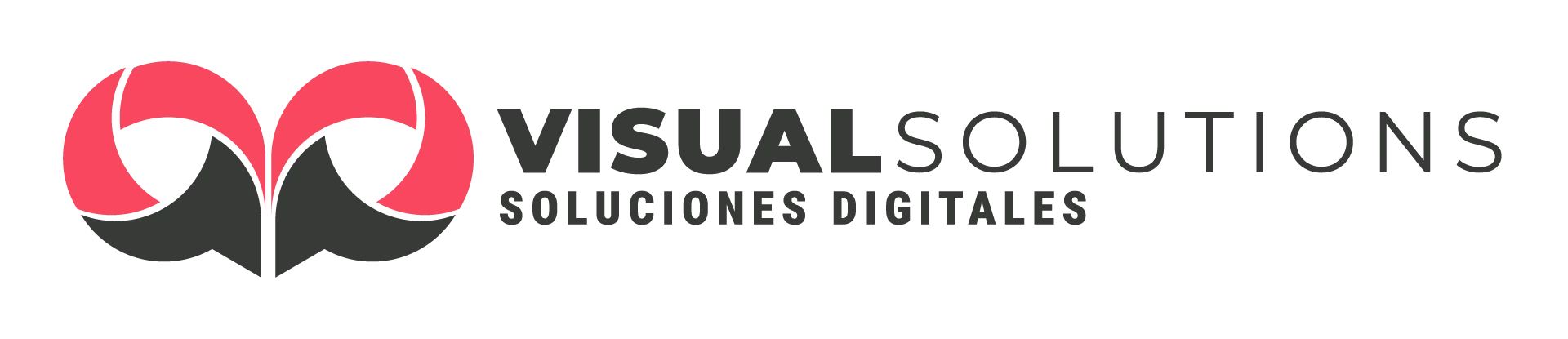 Logo principal a color de AP Visual Solutions, agencia de marketing digital, fotografía y diseño gráfico.